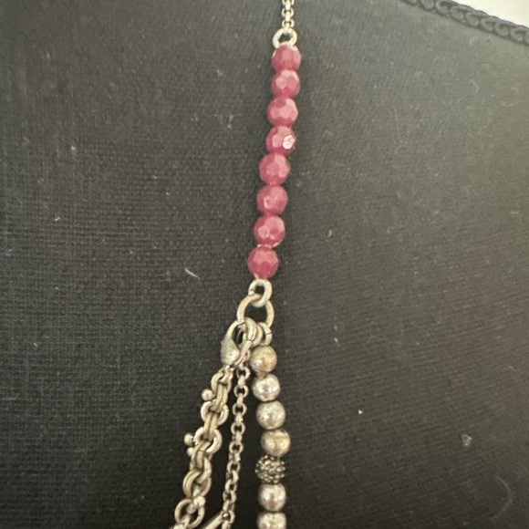 Lucky Brand Layered 3-Strand Necklace 24” - Picture 3 of 5